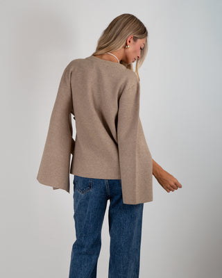 Cardigan Laccio Khaki