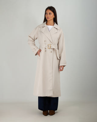Trench Lungo Beige