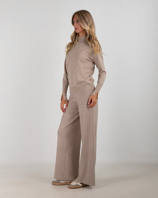 Coordinato Maglia Lupetto Taupe