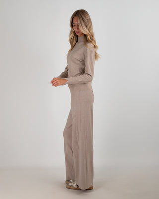 Coordinato Maglia Lupetto Taupe