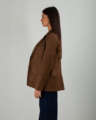 Blazer Scamosciato Brown