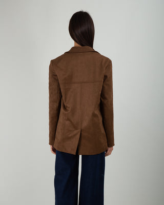 Blazer Scamosciato Brown