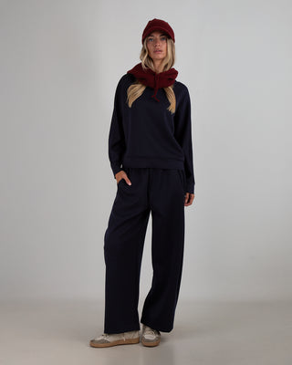 Tuta in Scuba Strass Blu