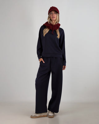 Tuta in Scuba Strass Blu