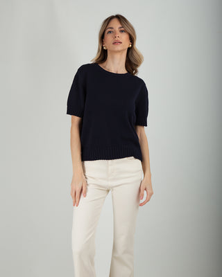 Maglia M/M 100% Cotone Blue Navy