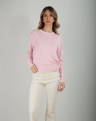 Maglia M/L 100% Cotone Pink