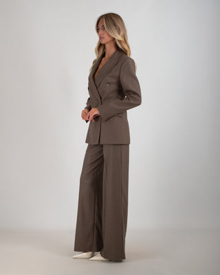 Tailleur Gessato Doppiopetto Casha