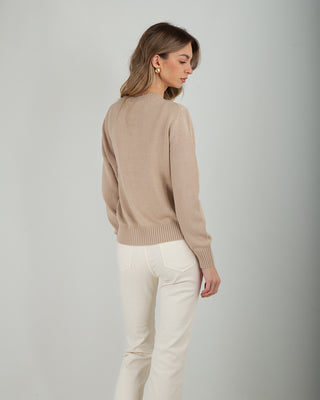 Maglia M/L 100% Cotone Sand