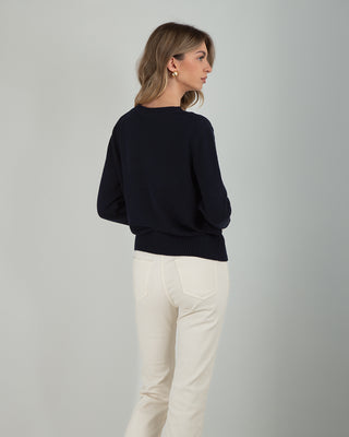 Maglia M/L 100% Cotone Blu