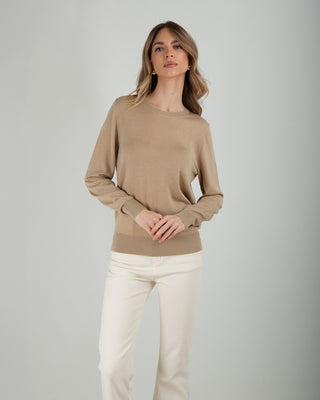 Maglia M/L Merinos Sand