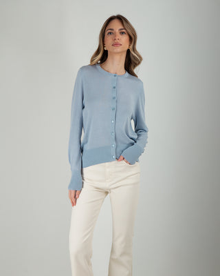 Giacchina Merinos Light Blue