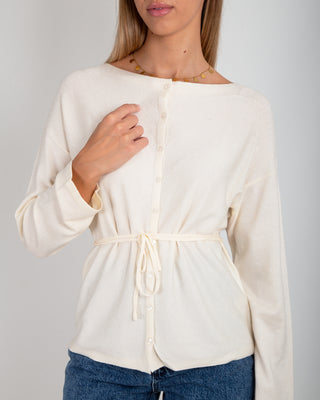 Giacchina Laccio Merinos Cream