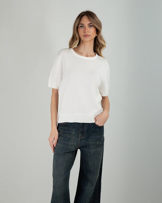 Maglia M/M 100% Cotone White