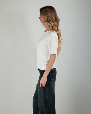 Maglia M/M 100% Cotone White