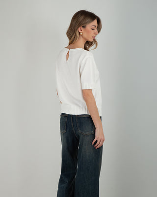 Maglia M/M 100% Cotone White