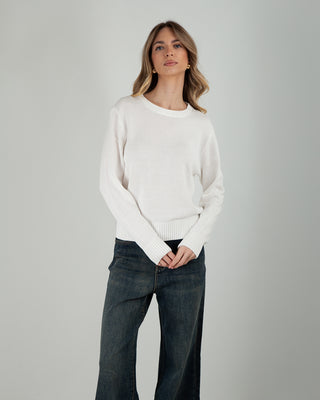 Maglia M/L 100% Cotone White