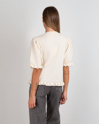 Maglia MM Bottoni Rouge Panna