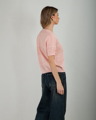 Polo Traforata Canary Pink