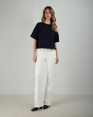 Jeans Zampa Taschine Panna