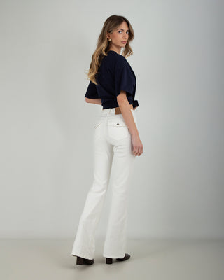 Jeans Zampa Taschine Panna