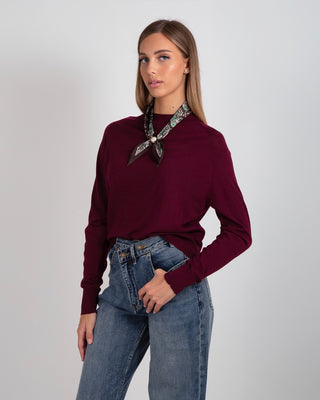 Maglia Giro ML Merinos Burgundy