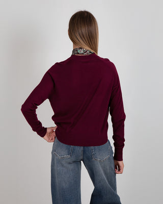 Maglia Giro ML Merinos Burgundy