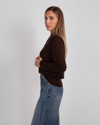 Maglia Giro ML Merinos Brown