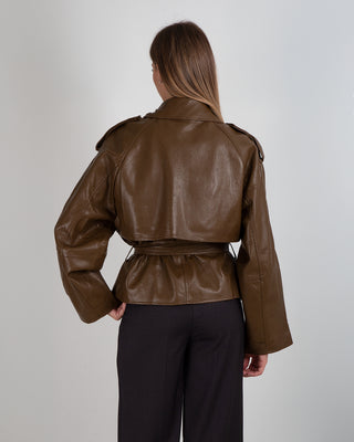 Chiodo Over Ecopelle Camel