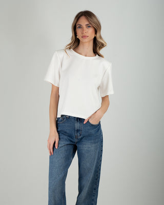 Maglia Spalline PM Panna