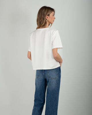 Maglia Spalline PM Panna