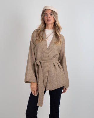 Cardigan Kimono Laccio Manica Larga Taope
