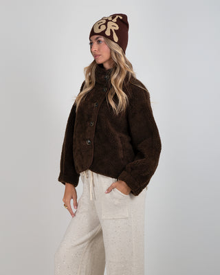Bomber Pile Teddy Brown