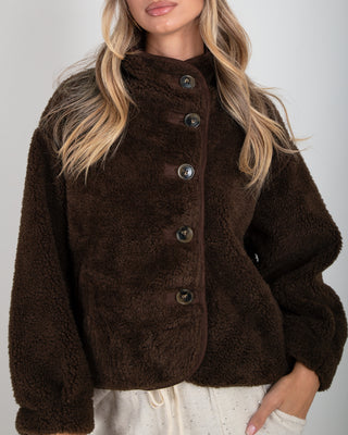 Bomber Pile Teddy Brown