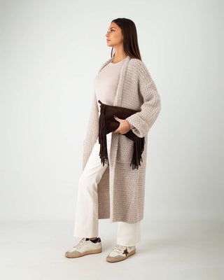 Tracolla Vera Pelle Con Frange