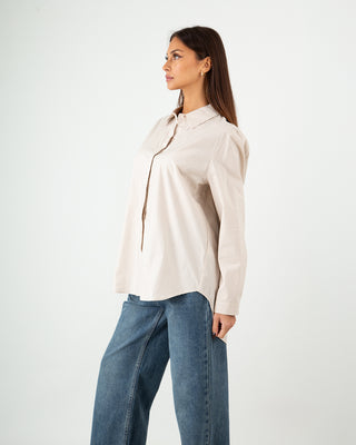 Camicia Basic Crema