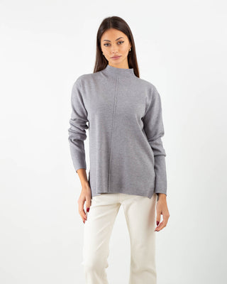 Maglia Lupetto Grigio