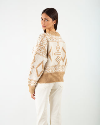 Cardigan Corto Geometrico Swarosky