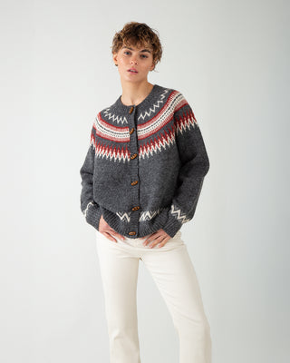 Cardigan Chalet Grigio