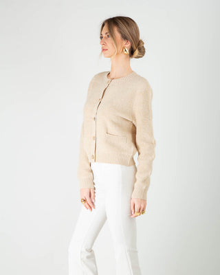 Giacchina Bouclè Beige