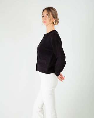 Giacchina Bouclè Nera