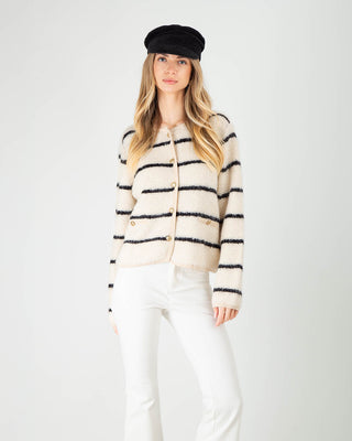 Giacca Bouclè a Righe