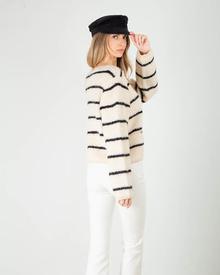 Giacca Bouclè a Righe