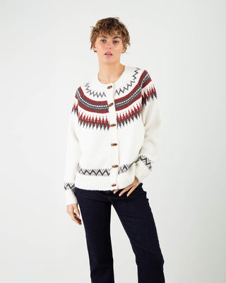 Cardigan Chalet Bianco