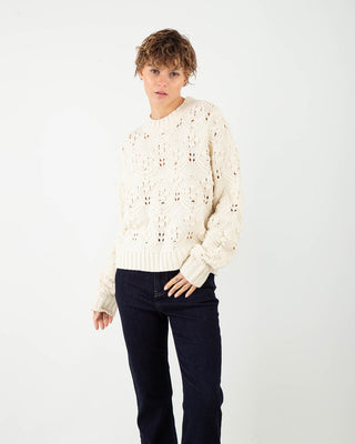 Maglione Lavorato Beige