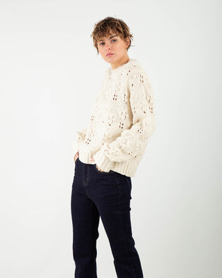 Maglione Lavorato Beige