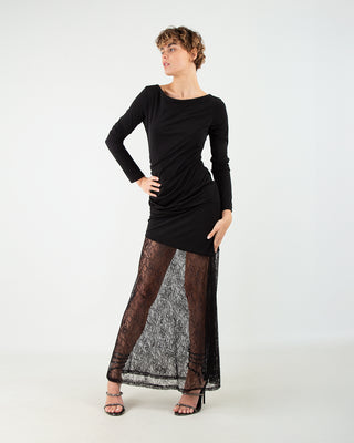 Abito Lungo Balza Pizzo