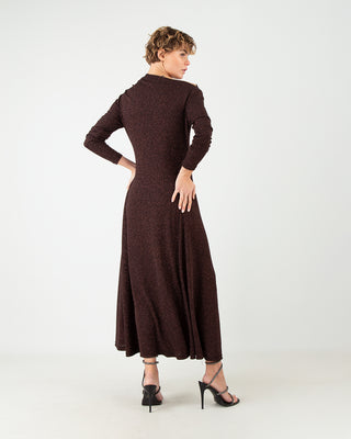 Abito Lungo Lurex Moro