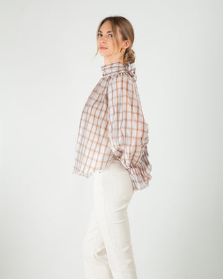 Blusa Fantasia Quadri Moro