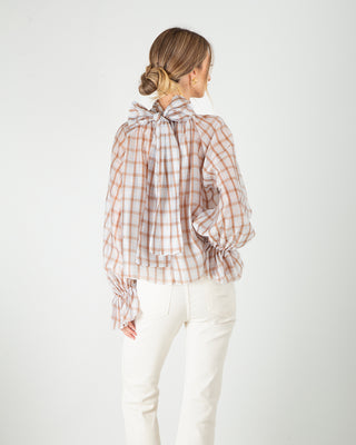 Blusa Fantasia Quadri Moro