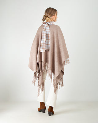 Mantella Frange Taupe